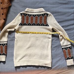 merino wool fair isle sweater